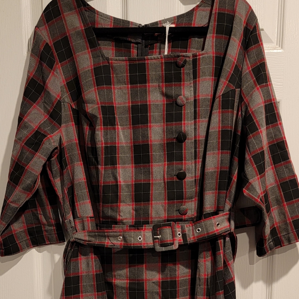 Joe Brown tartan dress